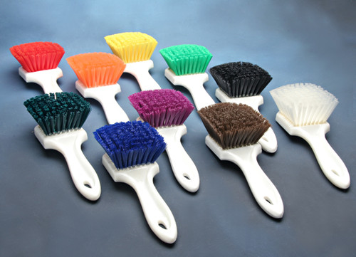 Pot Brush 9 Blue Nylon Staple Set | 9197BL Pot Brush 9 Blue Nylon Staple Set | 9197BL