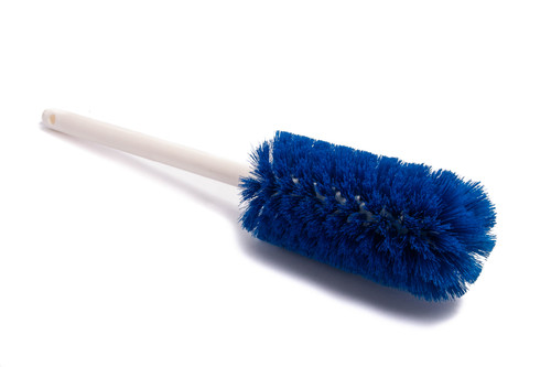 Fitting Brush Blue Nylon 16 OAL 2 3/4 OD | 9875BL Fitting Brush Blue Nylon 16 OAL 2 3/4 OD | 9875BL