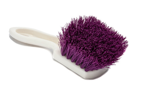 Pot Brush 9 Purple Nylon Staple | 9197PL Pot Brush 9 Purple Nylon Staple | 9197PL