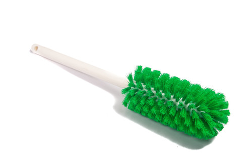 Fitting Brush Green Nylon 16 OAL 2 3/4 OD | 9875G Fitting Brush Green Nylon 16 OAL 2 3/4 OD | 9875G