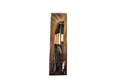 Black Gold Artist Brush 4-Pack Short Handle | DBG17 Black Gold Artist Brush 4-Pack Short Handle | DBG17