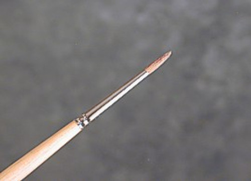 Artist Brush Red Sable Round #8 | E18E Artist Brush Red Sable Round #8 | E18E