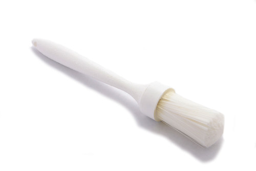Grease Brush 1.25 Round White Nylon | B7A Grease Brush 1.25 Round White Nylon | B7A