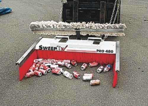 Debris Collector Ends for Forklift Mounted Brooms | DCE-020 Debris Collector Ends for Forklift Mounted Brooms | DCE-020