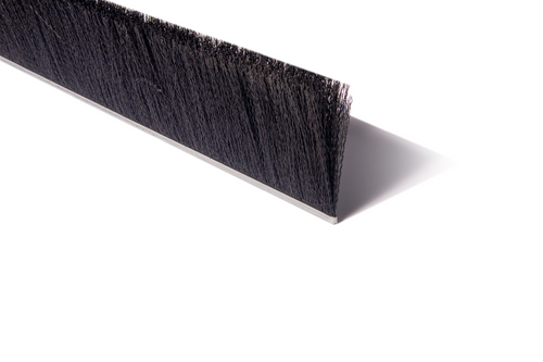 Strip Brush 36 x 3.187 OAH .010 Black Cr Poly | STR436-3187P Strip Brush 36 x 3.187 OAH .010 Black Cr Poly | STR436-3187P