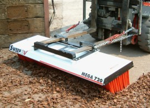 SweepEx Mega-Broom Fork Lift Mounted Broom 72 | SMB-720 SweepEx Mega-Broom Fork Lift Mounted Broom 72 | SMB-720