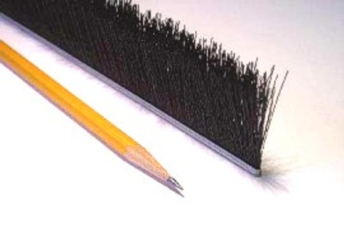 Strip Brush 72 x 1.5 OAH .010 Black Cr Nylon | STR2572-15N Strip Brush 72 x 1.5 OAH .010 Black Cr Nylon | STR2572-15N