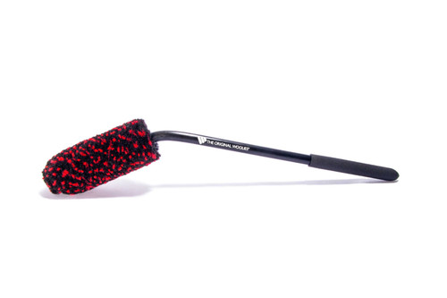 Wheel Woolie® Large Back of Spoke Brush 18 with Black Anti-slip Grip | WWRKLCSB18G1 Wheel Woolie® Large Back of Spoke Brush 18 with Black Anti-slip Grip | WWRKLCSB18G1