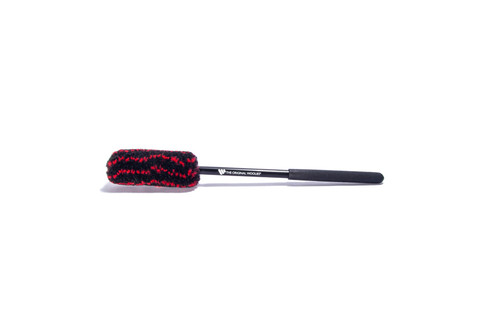 Wheel Woolies® Detail Brush 12 Medium with black anti-slip grip | WWRKMED12G1 Wheel Woolies® Detail Brush 12 Medium with black anti-slip grip | WWRKMED12G1