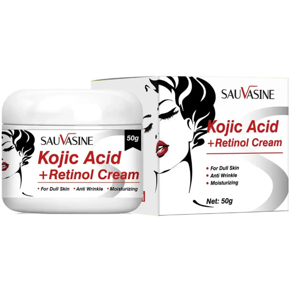 Kojic Acid + Retinol Face Cream 50g