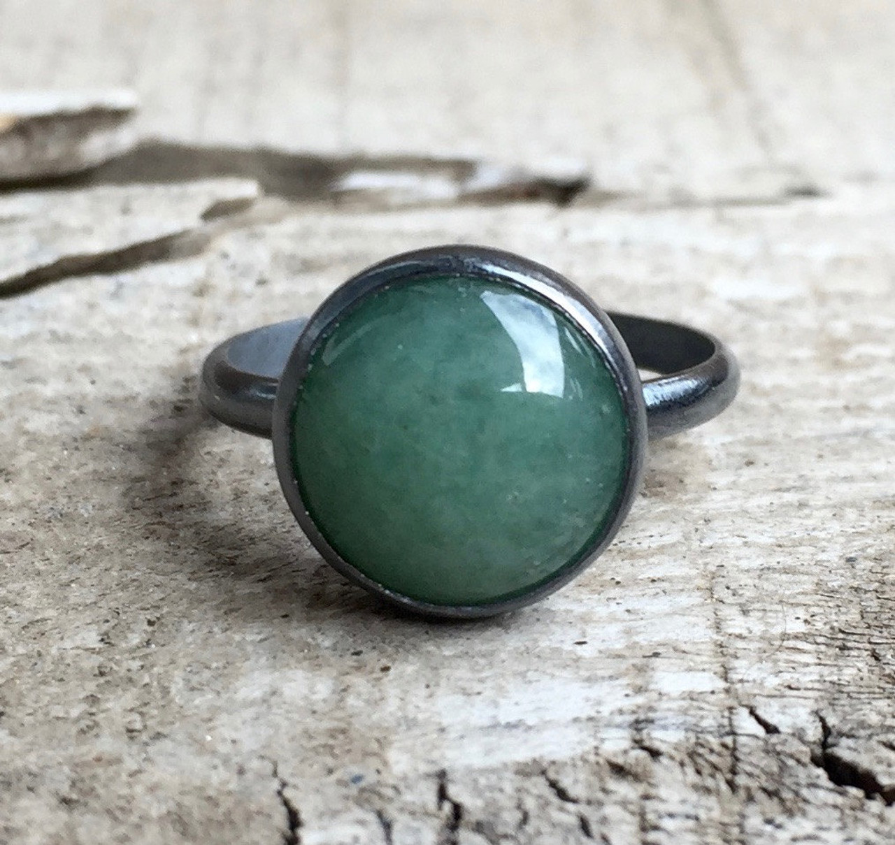 Showroom of Designing fancy green stone ring | Jewelxy - 165501