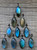 Elegant Marquise Blue Green Labradorite Sterling Silver Solitaire Ring 