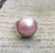 14mm Pink Luminescent Mabe South Sea AAA Pearl set in Sterling Silver