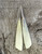 Free Form Petrified Palm Wood Sterling Silver Earrings 