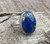 Blue and Gold Lapis Lazuli Oval Sterling Silver Ring | Choose Your Stone