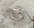 Unique Round Dragon Agate Choose your Stone Sterling Silver Ring