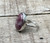 Pink Purple Merlot Oval Lepidolite Lithium Mica Sterling Silver Ring