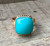 Elegant 14 Karat Gold Filled and Sterling Silver Cushion Cut Blue Amazonite Ring