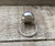 Large Oval Purple Brazilian Agate Sterling Silver Ring