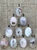 Elegant Oval Dendrite Opal Agate Sterling Silver Ring