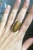 Large Elongated Oval Brown Tiger Eye Sterling Silver Statement Ring