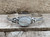 Elegant Solid Sterling Silver Cuff Bracelet with Beaded Accents | Rhodochrosite Cuff | Labradorite Cuff | Moonstone Cuff