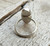Elongated Oval Flashy Blue Labradorite Sterling Silver Ring of Protection