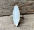 Luminescent Marquise White Moonstone Sterling Silver Ring