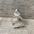 Elegant Marquise Regal Blue Lapis Lazuli Sterling Silver Ring