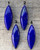 Elegant Marquise Regal Blue Lapis Lazuli Sterling Silver Ring