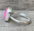Elegant Cushion Cut Multi Colored Dahlia Copper Turquoise Sterling Silver