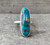 Elegant Oval Blue Copper Turquoise Sterling Silver Ring