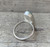 Elegant Oval Blue Copper Turquoise Sterling Silver Ring