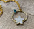 Witchy Star and Moon Druzy Gold Necklace