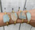 African Jasper Matte Gemstone Gold Plated Cuff 