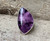 Medium Free Form Purple Apex Amethyst Sterling Silver Statement Ring 