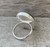 7 Gemstone Rainbow Sterling Silver Statement Ring 