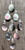 Luminescent Vertical Black or White Mother of Pearl Oval Sterling Silver Ring 