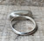 Horizontal Set Cobalt Blue Oval Lapis Lazuli Sterling Silver Ring