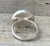 Large Round Blue Yellow Green Monarch Sterling Opal Ring Sizes 8.5-9.5
