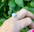 Cushion Cut White Moonstone Sterling Silver Ring Made to Order