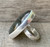 Large Oval Super Flashy Bright Blue Labradorite Sterling Silver Statement Ring 