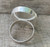 Large Oval Super Flashy Bright Blue Labradorite Sterling Silver Statement Ring 