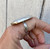 Large Oval White Rainbow Moonstone Boho Chic Sterling Silver Ring Size 8.5