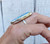 Stunning Light Blue Pink Green Orange Aurora Opal Doublet Sterling Silver Ring Size 8.75