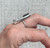 Large Rectangle White Buffalo Blue Copper Turquoise Sterling Silver Ring
