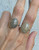 Large Oval Coral Petoskey Fossil Ring