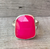 Made to Order Geometric Hot Pink Faceted Chalcedony Sterling Silver Ring