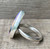 Large Teardrop Hot Pink Aurora Opal and Black Agate Sterling Silver Ring
