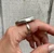 Large Oval Blue Purple Pink Labradorite Sterling Silver Ring Size 8.25 